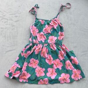 Tea Collection Pink Floral Dress, Size 18-24 months